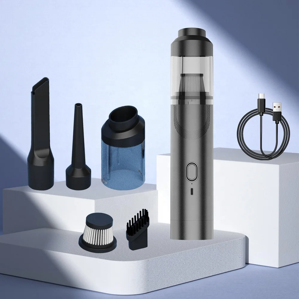 Mini Portable Household Vehicle Vacuum Cleaner Small Suction And Blowing Cordless Handheld Car Vacuum Cleaner Air Duster
