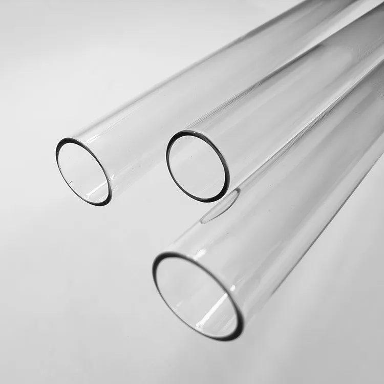 Customized Size Excellent Material Heat Resistant Borosilicate Blowing Clear Glass Tube