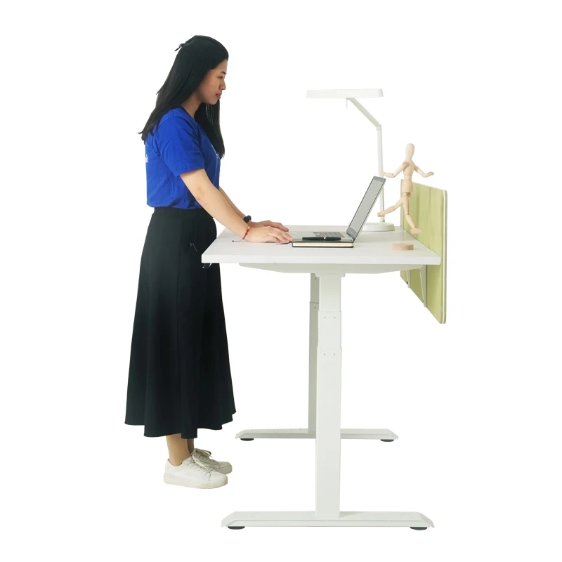 height adjustable A9 computer USB electric lift table dual motors sit stand desk