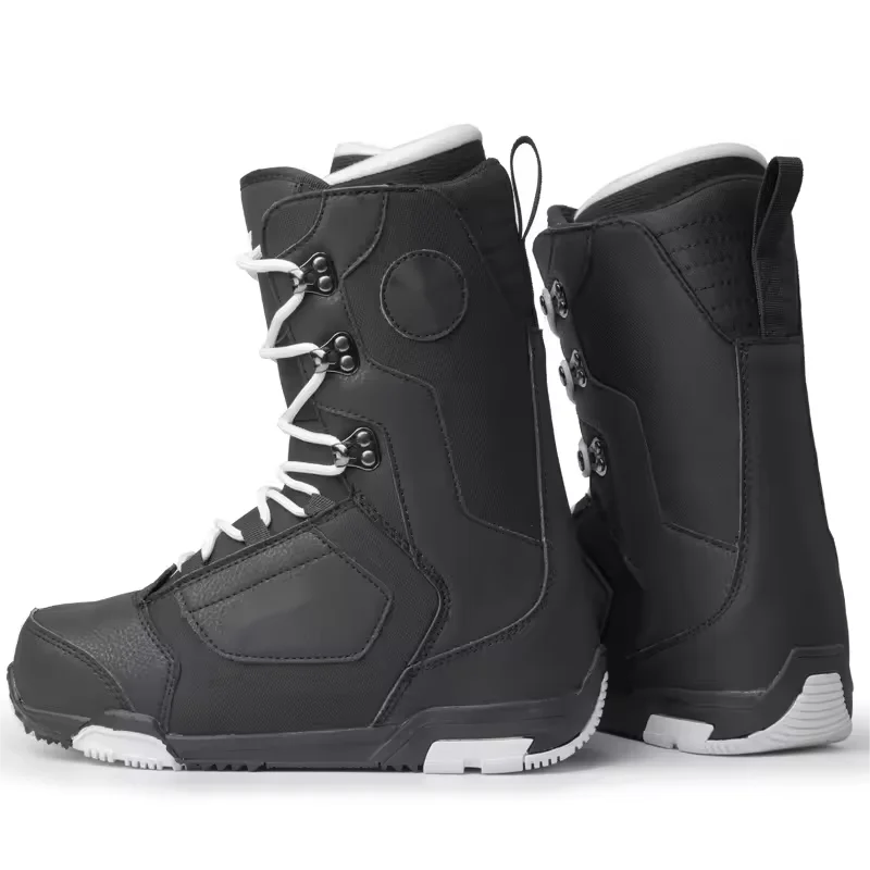 High quality custom adult winter non-slip skiing boots outdoor cold-resistant snowboard boots ski shoes