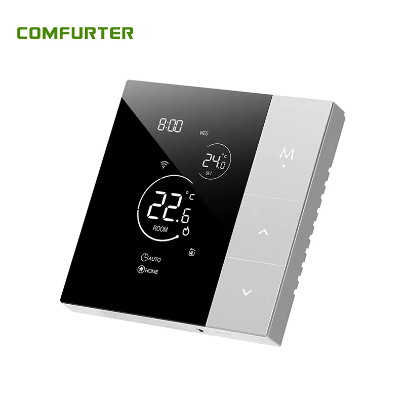 Comfurter programmable tuya gas boiler tuya radiator home digital heating thermostat wifi smart for Floor Heating