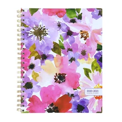 Custom Financial Goal Plan Hard Cover Spiral A5 Notebook Printing Undated Monthly Weekly Daily Budget Finance Planner