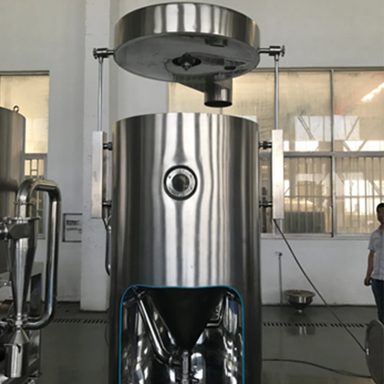 High Speed Stainless Steel Dry Milk Embalming Powder Spray Dryer Drying Machine