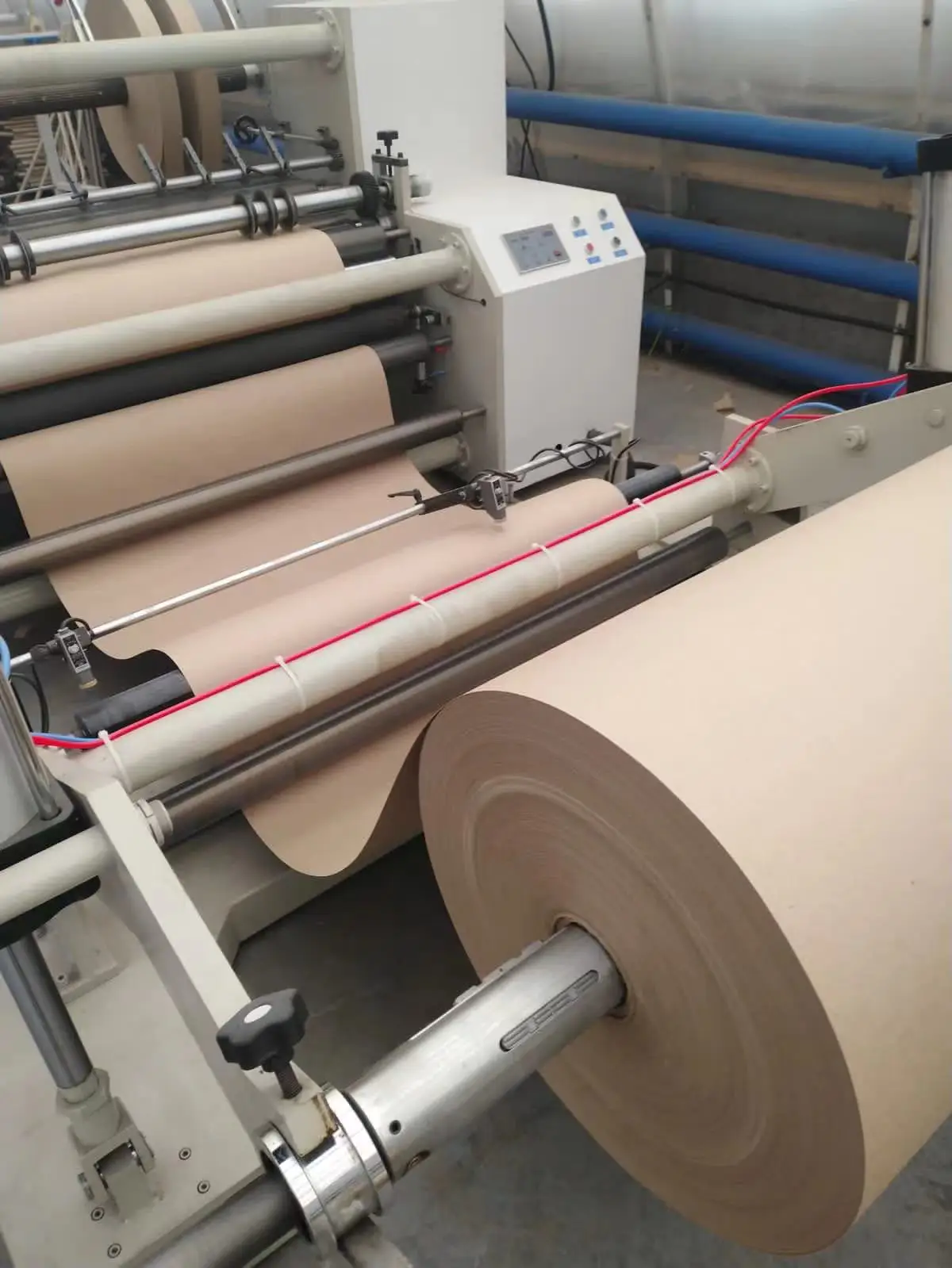 WFQ PLC  Jumbo Roll  Slitting Machine