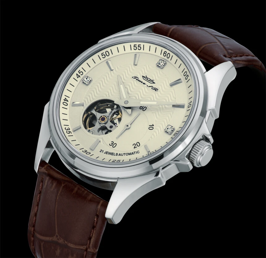 Hot Sale 3002G Stainless Steel Wrist Watches Japan Mechanism Sapphire Waterproof Watches For Men