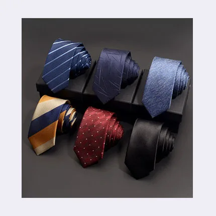 New Design Classic Mens Silk Neck Ties 8cm Plaid Striped Silk Ties for Formal Business Wedding Party