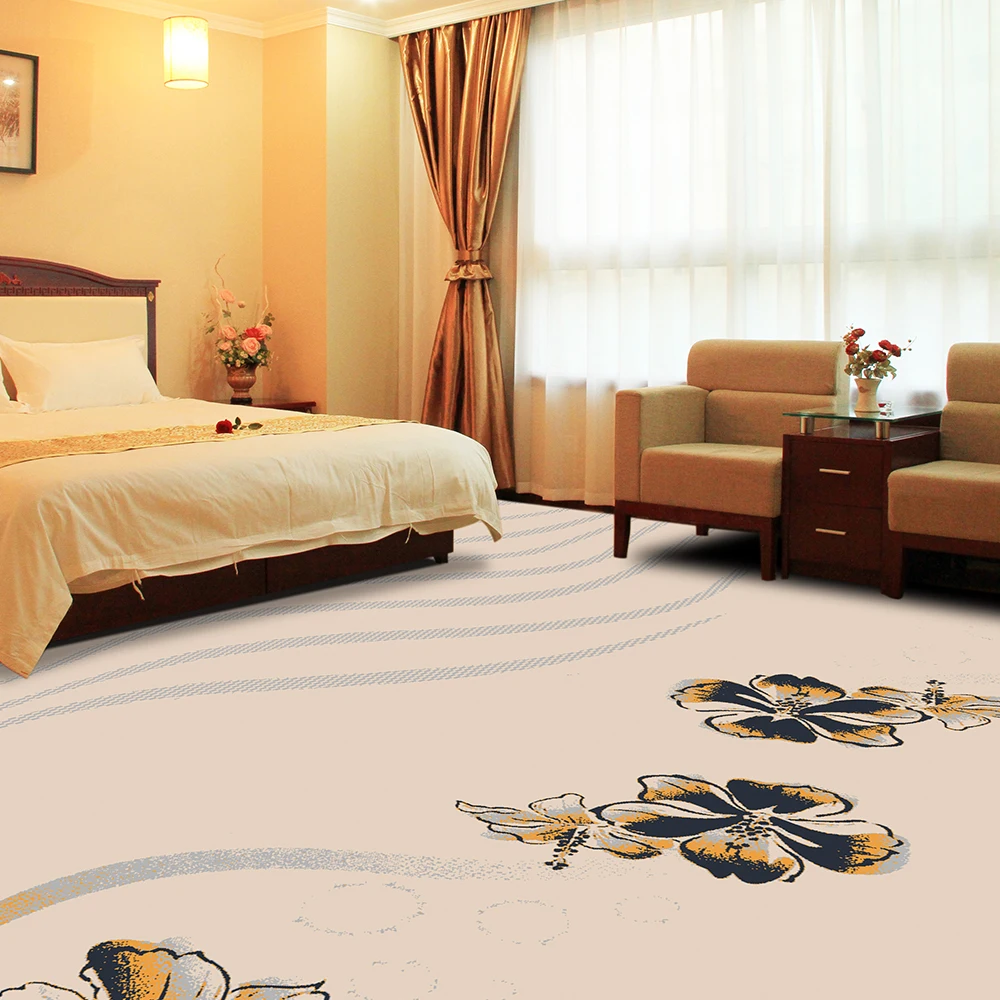 Factory supply cheap and good quality soft  KELETAIFU Series Custom Nylon Material Wall To Wall Tufted Carpet