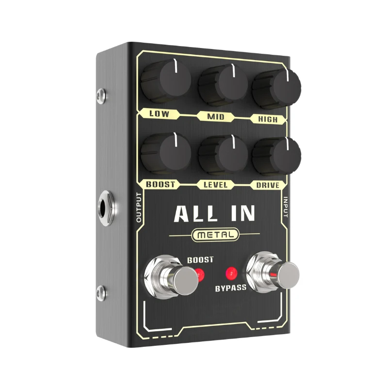 HUASHENG guitar accessories ALL IN True Bypass electric guitar multi effects pedal