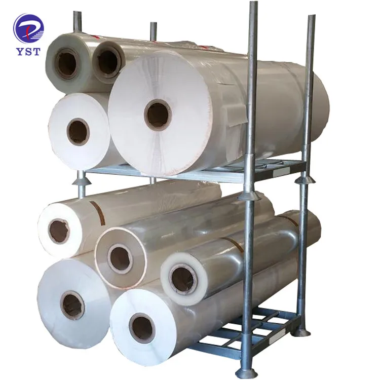 High quality fabric roll storage and transport rack