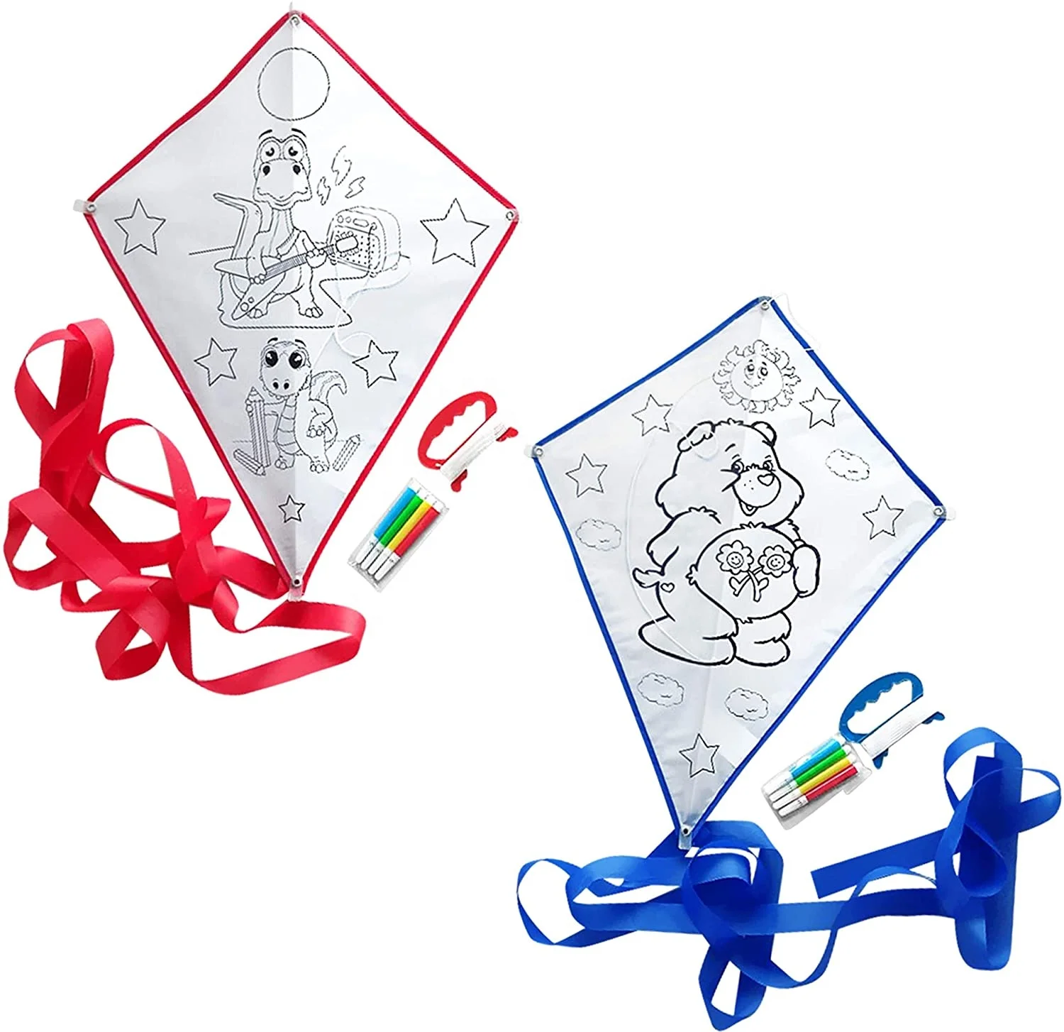 China teaching kids kite DIY kite drawing kite manufacturer