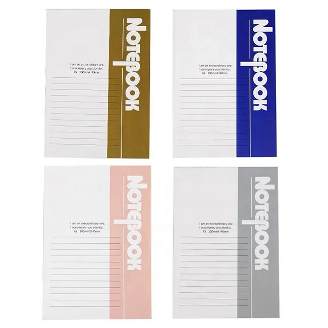 Cheap Price Customized A5 A6 School Notebooks Softcover Notebook With Custom Printing