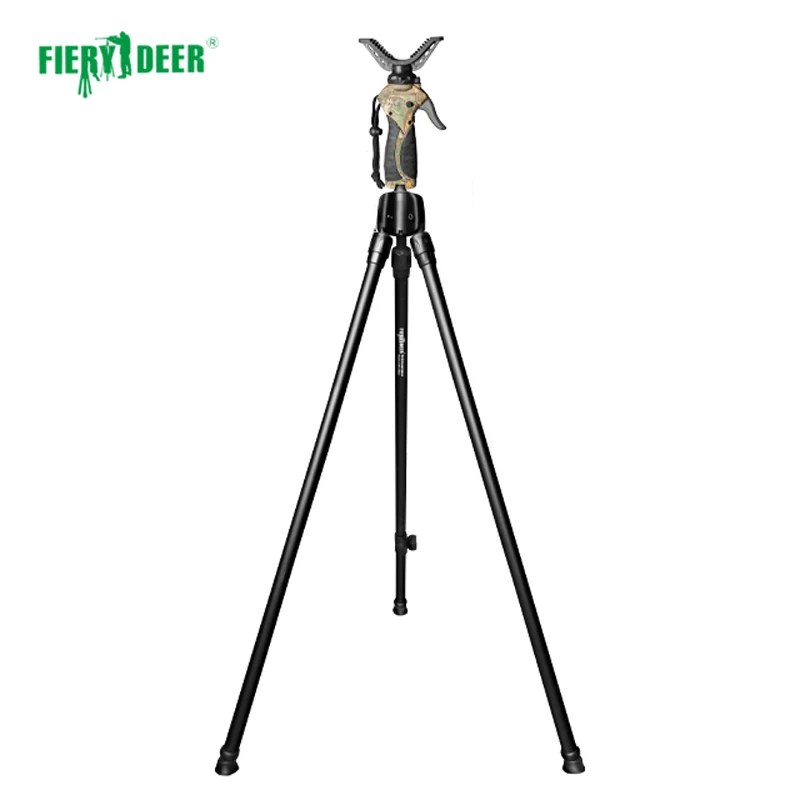 
FieryDeer Gen 4 DX-004-03GEN4 Telescopic Hunting accessories Rifle shooting Rest tripod/ hunting Shooting Stick/red dot sight 