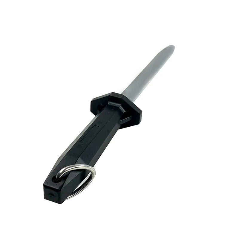 10in Long Handle Diamond Coating Fishing Knife Stone Knife Sharpener