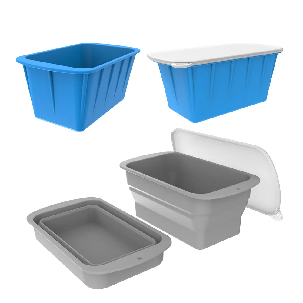 SY351 Hot Seller Food Grade Easy Release Silicone Cube Ice Block Mold Extra Large