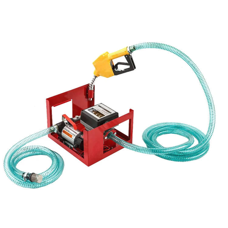 NEW 12V DC Electric Transfer Pump with Meter Oil Bio-Diesel Commercial Fuel Diesel