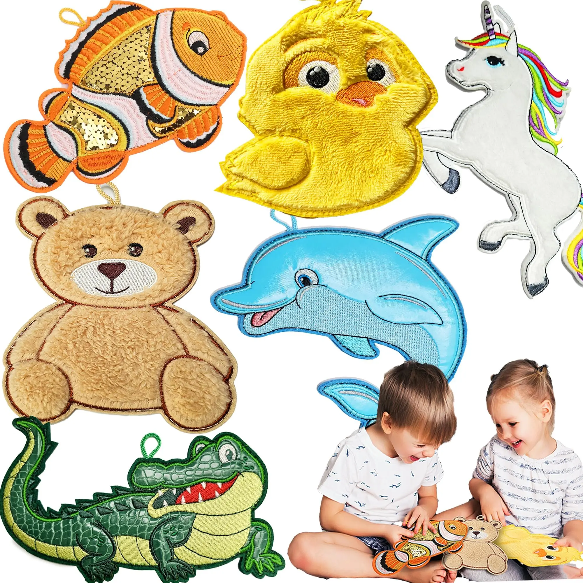 Sensory Processing Disorder Educational Textured Tactile Mini Sequins Sensory Play Mat For Autistic Kids Children