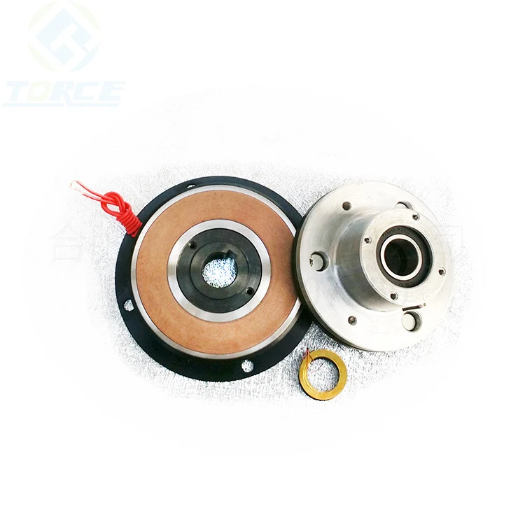 TQESC1-10B 24VDC 10NM Single piece dry energized electromagnetic clutch small plate shaft installation