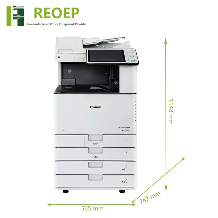REOEP A3 Refurbished Color Photocopier Printer Multifunction Machine for Canon C3520i C3525i C3530i
