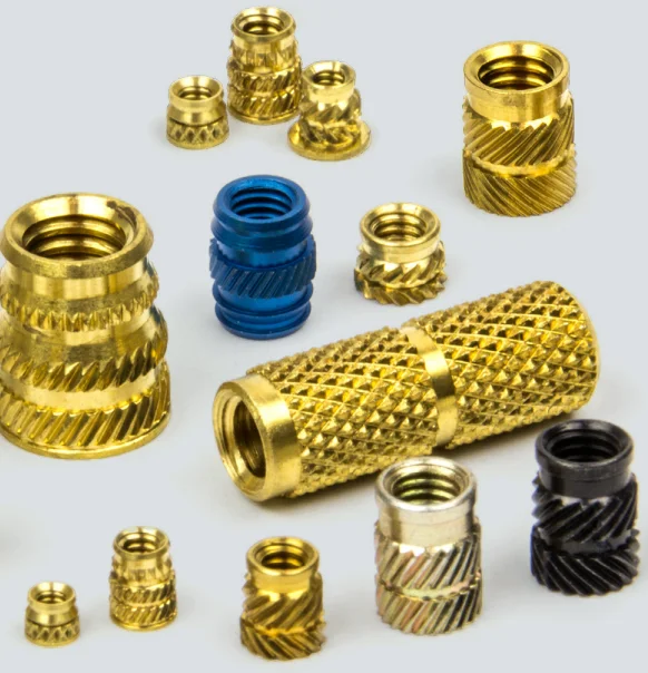Thread Conditioner Hidden Fastening Screws Brass Fasteners Threaded Inserts For Plastic