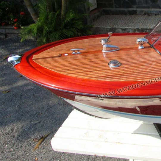 Деревянные модельные лодки SUPER RIVA lamborghonin деревянная модель ручной работы лодка сделано во Вьетнаме быстрая доставка