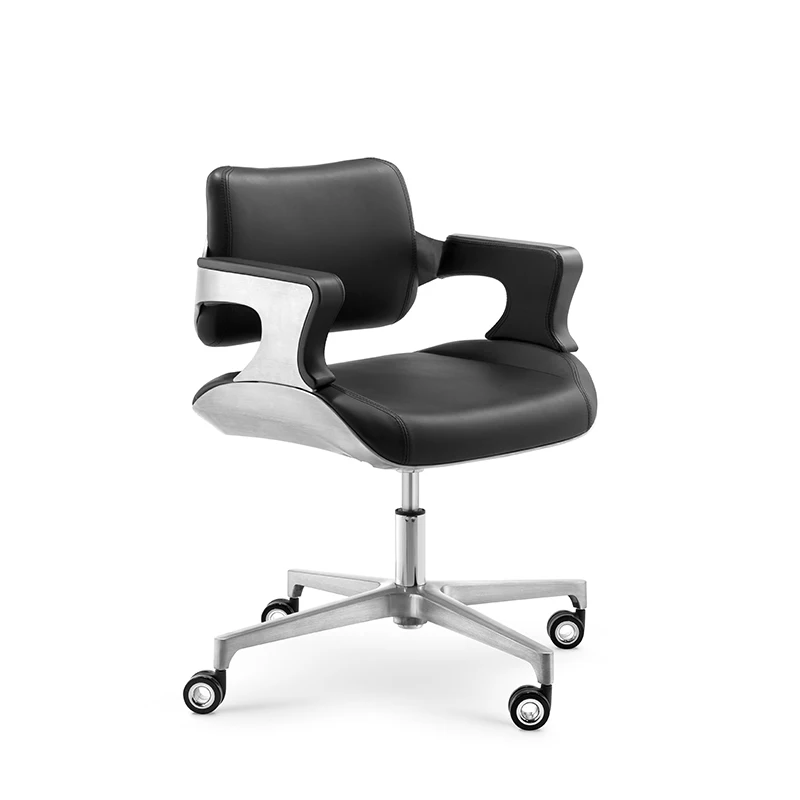 RAINBOW  hot selling short back leather ergo office chairs executive swivel comfortable chair for office