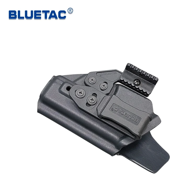 Bluetac New Design Tactical Kydex IWB Concealment Gun Holster Inside Waistband Adjustable Cant Assemblable Optics Holster