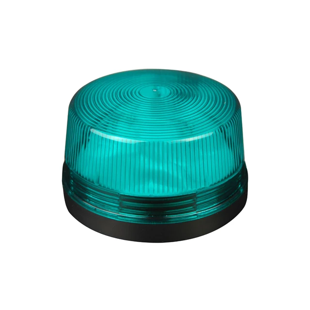 Security Waterproof Alarm Strobe Lamp 12v Mini Green Led Flash Strobe Light