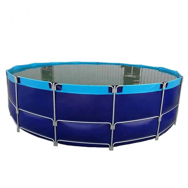 Simple operation fish pond tarpaulin pvc pvc portable fish pond pvc tarpaulin fish tank
