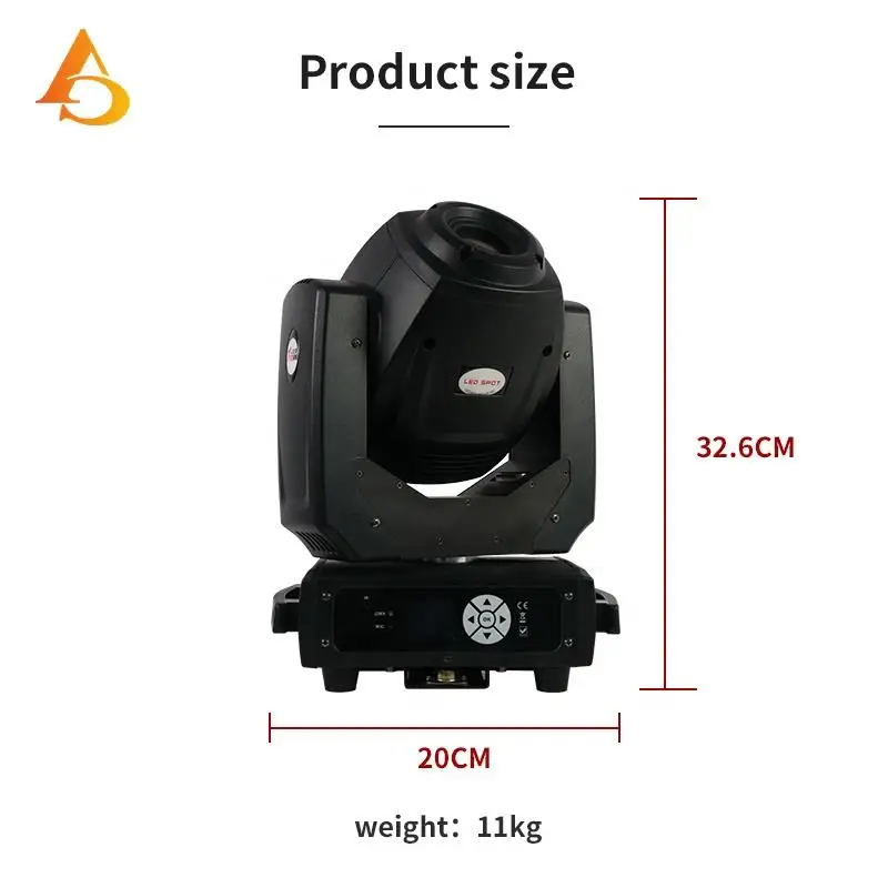 Professional lighting 150w moving head led stage spot light dmx512 moving head beam light
