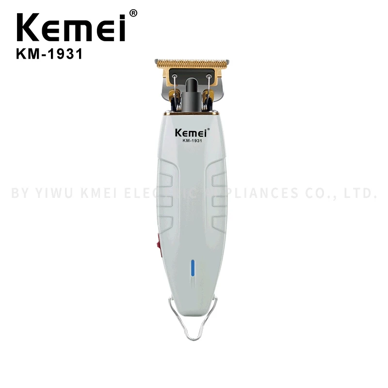  Kemei KM-1931 полые режущая головка машинка для стрижки волос Многофункциональный белый