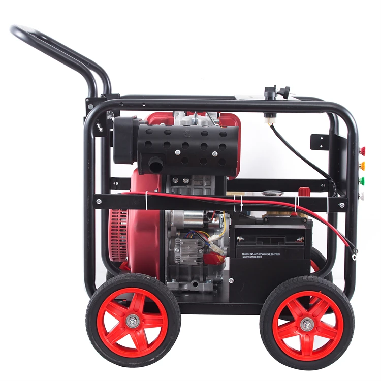 Low Price and MOQ Commercial Pressure Washer Diesel High Pressure Car Washing Cleaning Machine 3600psi 4000psi