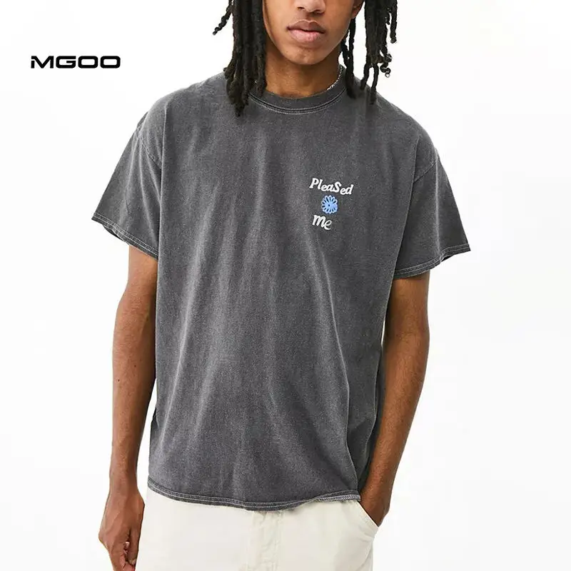 Heavy Weight Men Cotton Sublimation Oversize Unisex Streetwear Graphic Screen Printed Custom Logo Tshirt