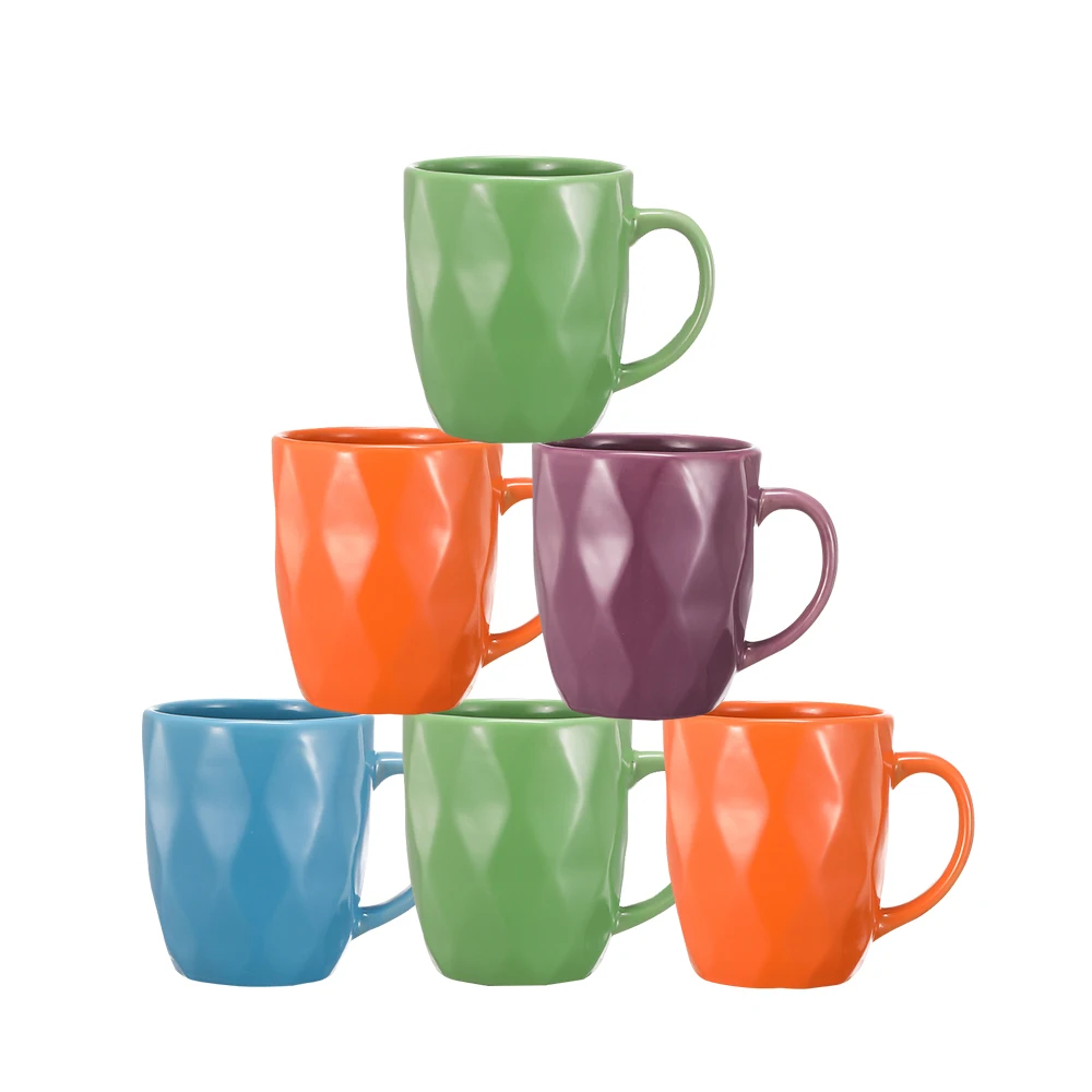 Coffee Mug Autumn Pumpkins Cup Set 6 Thermal Vase Beautiful Coffee Cups Free Shipping Halloween Kitchen Food Ceramics Beer Jars