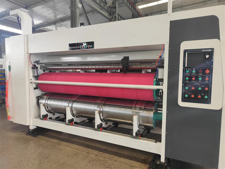 Automatic Corrugated High-speed 4 Color Printer Slotter And Die Cutter Machine