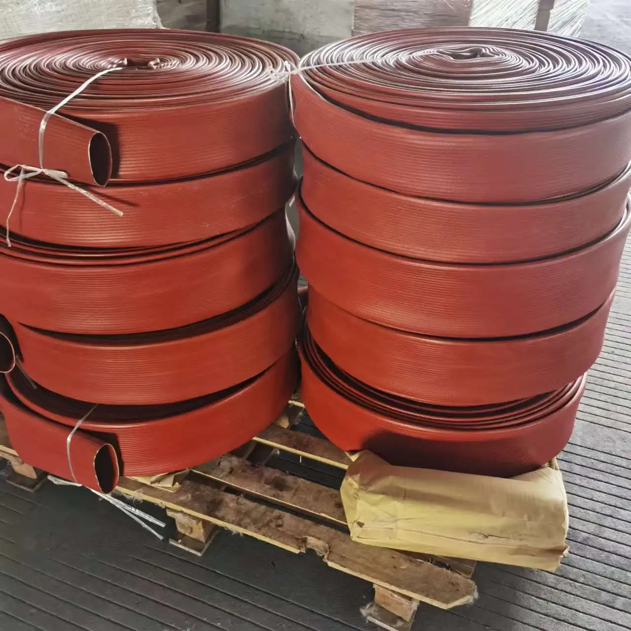 4 6 8 дюймов Layflat PVC/NBR пластиковые трубки для всасывания и разрядки воды шланг разъем
