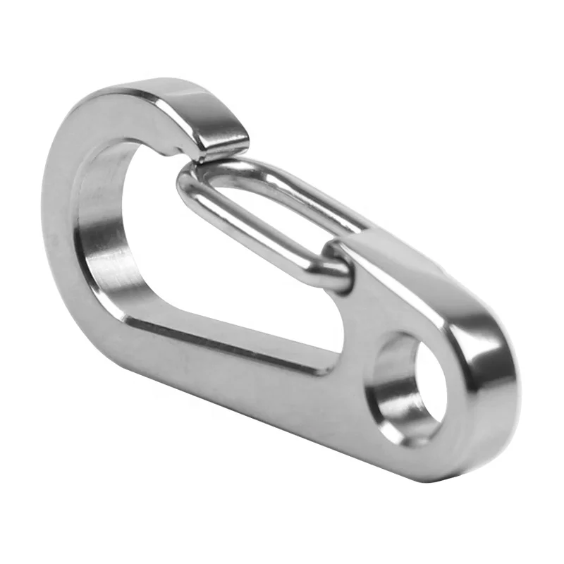 Rover Camel Multi-Functional Titanium Quick Release Carabiner Keychain Hiking Locking Buckle