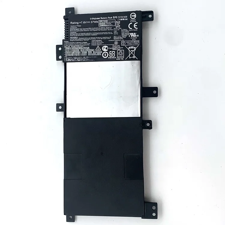Amazon hot sale factory price laptop batteries a-sus C21N1409 7.6V 4870mAh for BATTERY ASUS VM490 VM490L V455L V455LB V455L