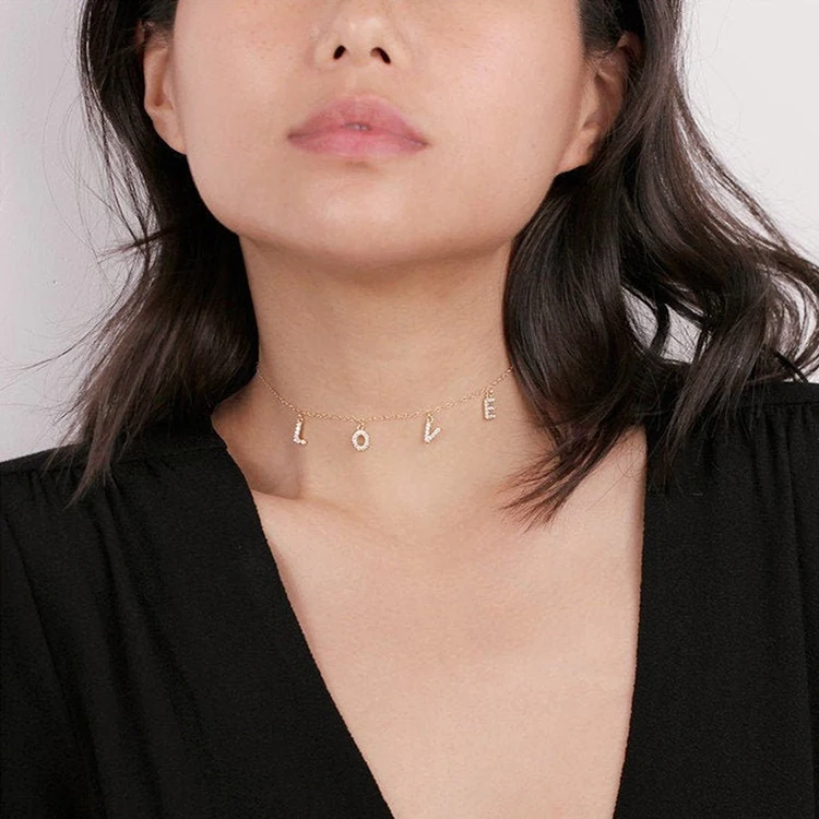 Cheap 925 Sterling Silver Dainty Initial Letter Pendants For Jewelry Making