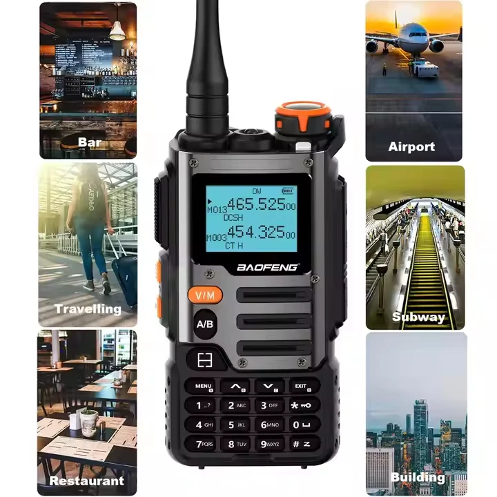 Baofeng UV-K68  Walkie Talkie 5W Two-Way Radio with Full Band Reception DTMF NOAA Type C  & Air Band Vox Function