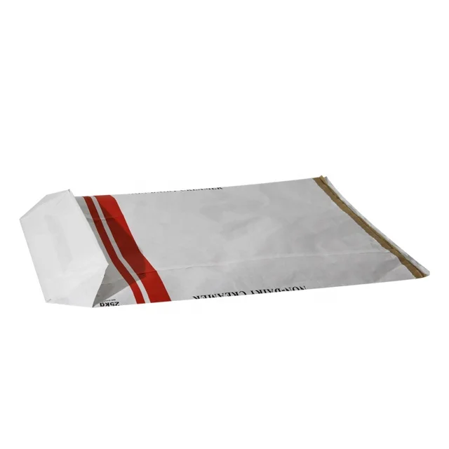 10kg 25kg Feed and feed additives 2-3 ply kraft paper bag with PE liner