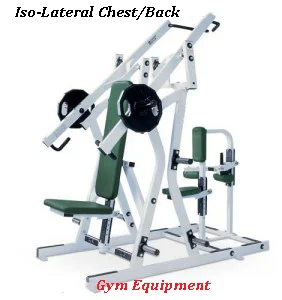 Hammer Strength Body Building Equipment Iso-Lateral Chest/Back