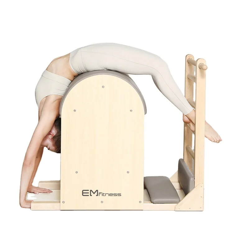 high quality pilates ladder barrel wooden for pilates
