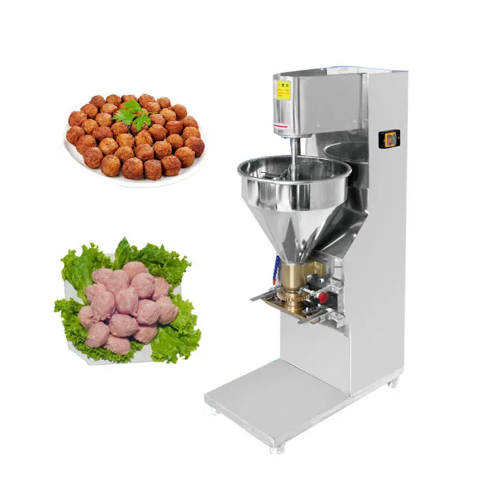 Настраиваемый красивый внешний вид свиной мясной шарик машина для производства фрикадельки машина для обработки куриных шариков