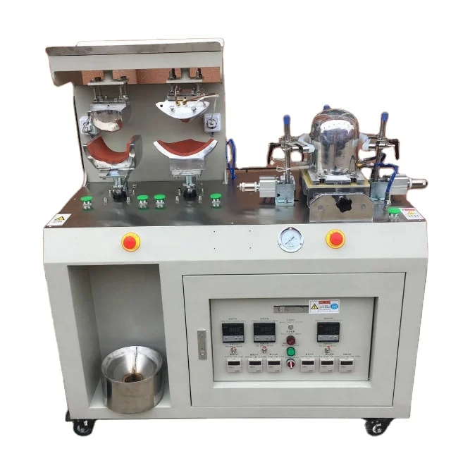 Promotional price single head in thress plates auto baseball cap making machine press machine