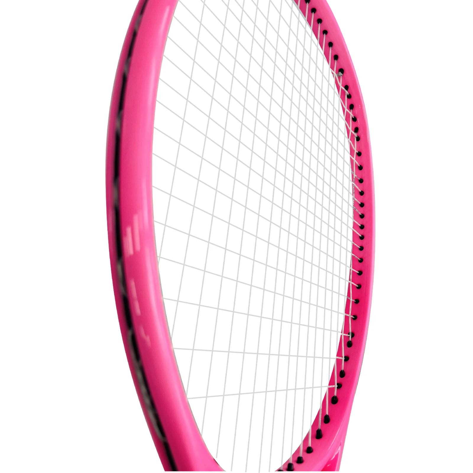 Hot Sale Optical Pink Glow in the dark carbon fiber head tennis racquet blade 98