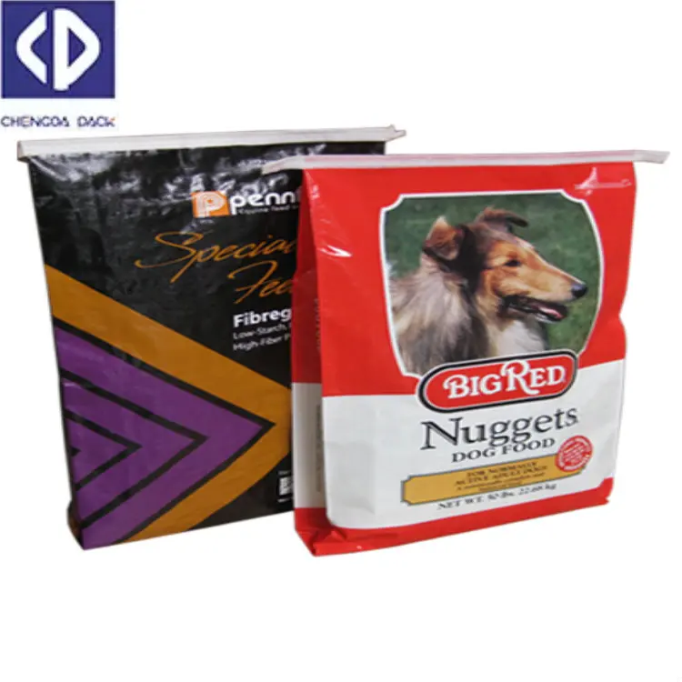 BOPP laminated rice packing bag with custom printing designs