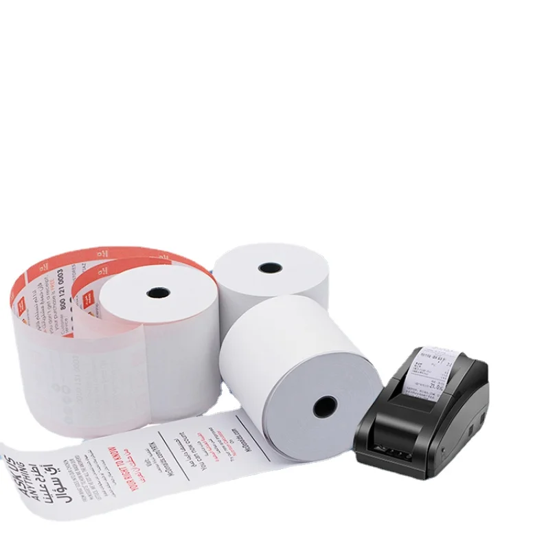 custom 55g thermal receipt paper cashier receipt paper 80* thermad paper use for pos atm