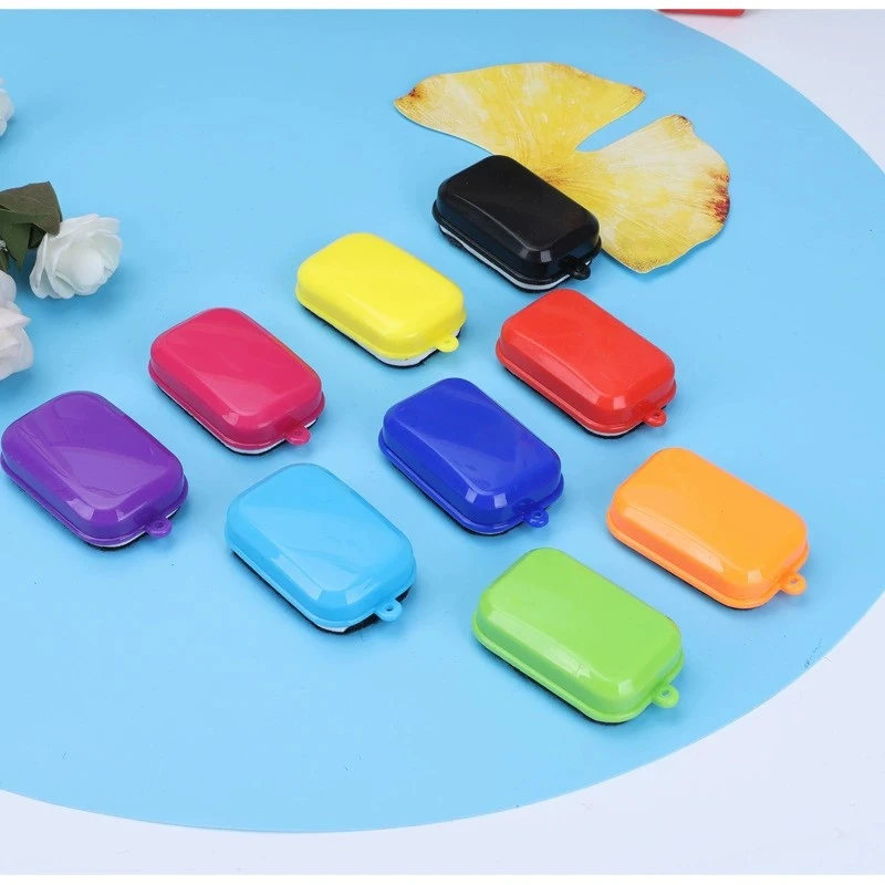 Hot sale colorful customizable mini magnetic PP new material whiteboard eraser