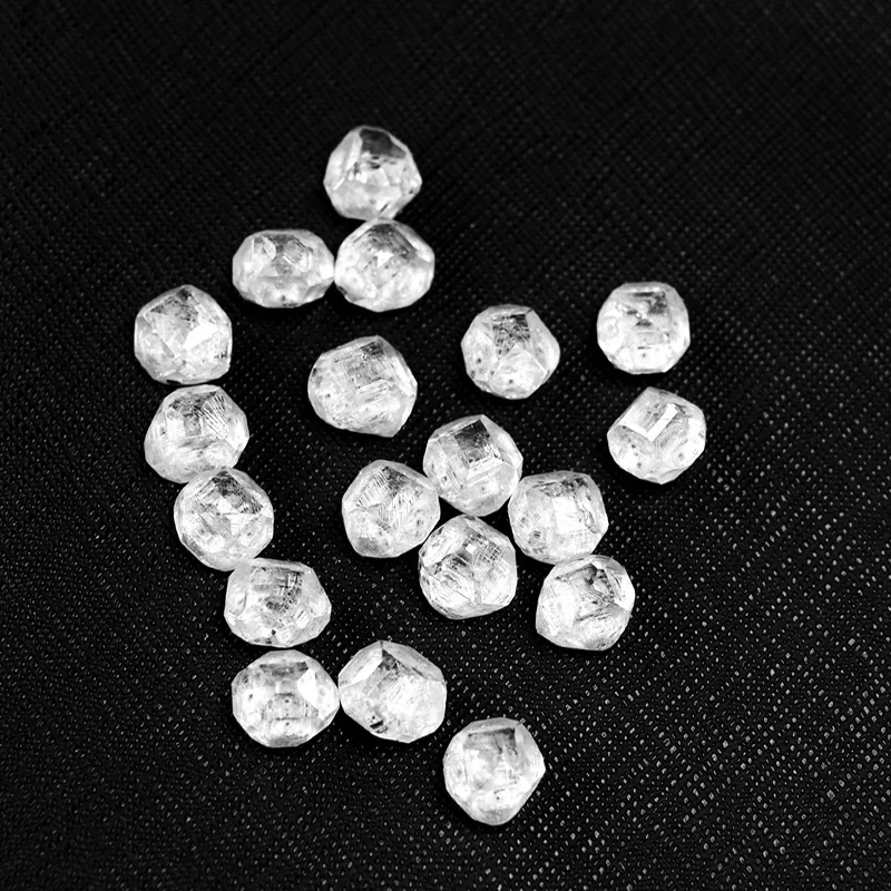 Sell white fancy diamond vvs diamond raw uncut lab grown 1 ct hpht diamond for jewelry