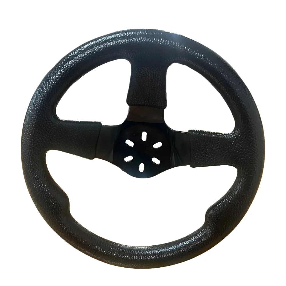 Customized Classic Car Accessories Automotive Steel Steering Wheel Black For Mercedes Benz